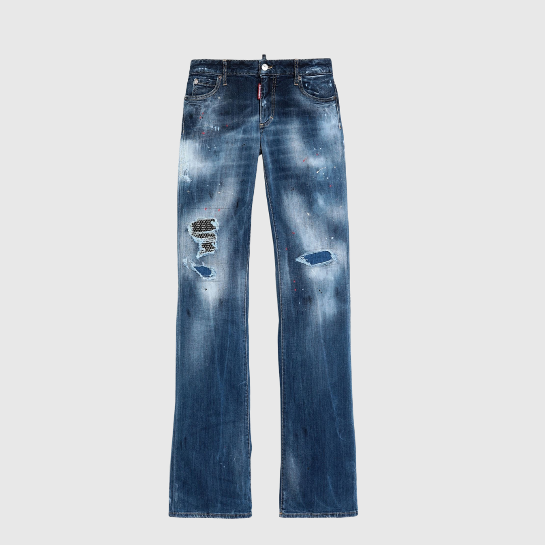 Blugi DSQUARED2 old effect
