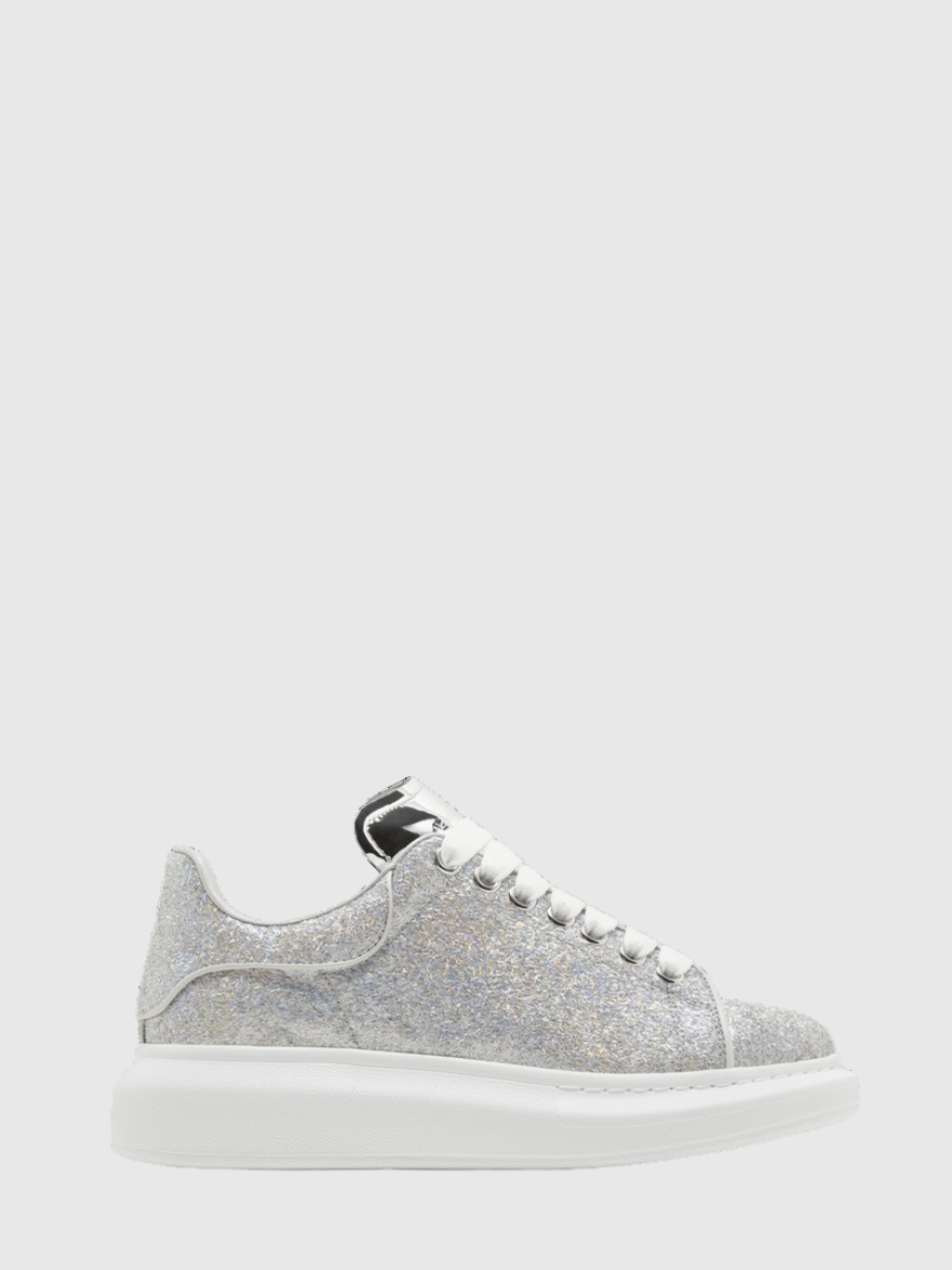 Alexander McQueen Wmns Oversized Sneaker 'Glitter Tinsel'