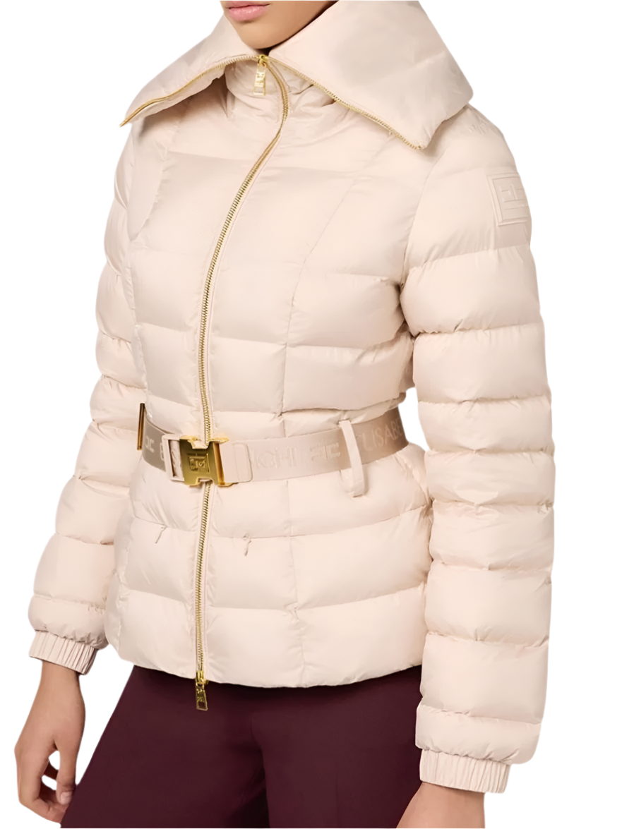 Elisabetta Franchi Geacă din puf Regular Fit