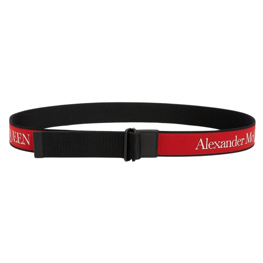 Logo Printed Buckle Belt