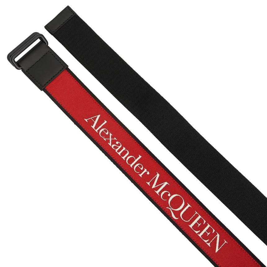 Logo Printed Buckle Belt