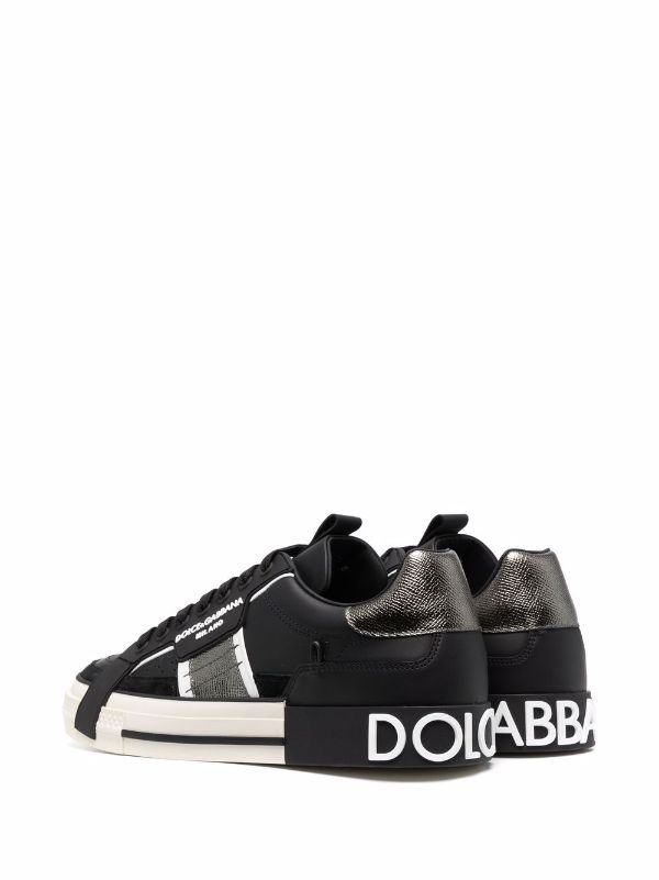 Dolce & Gabanna 2.Zero Custom Leather Sneakers