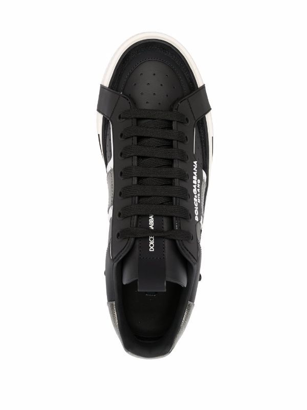 Dolce & Gabanna 2.Zero Custom Leather Sneakers